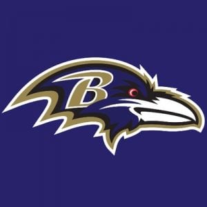 Logo der Baltimore Ravens