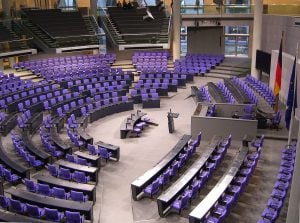 Plenarsaal Deutscher Bundestag