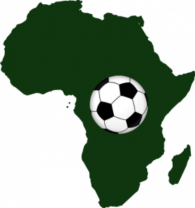 Umriss Afrika, Fußball