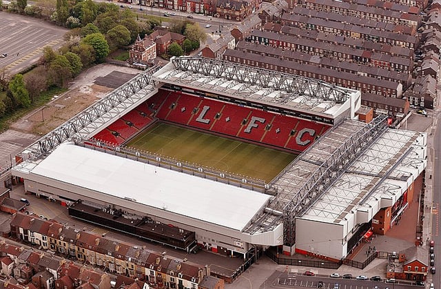 Liverpool Stadion Anfield Road 