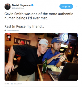 Twitter Post Daniel Negreanu