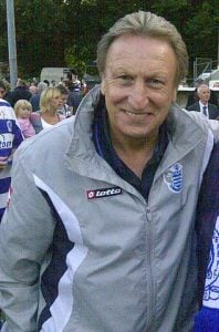 Warnock auf Fanfoto