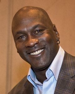 Michael Jordan smiling