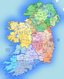 Irlands Regionen