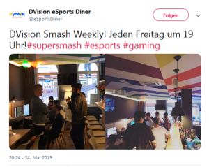 Twitter Post Super Smash Bros. Turnier