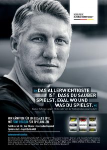 Bastian Schweinsteiger, Deutsche Automatenwirtschaft