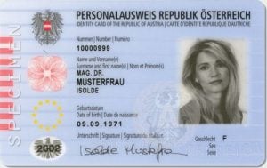 Österreichischer Personalausweis