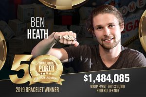 Ben Heath, WSOP 2019, Bracelet