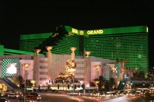 MGM Grand Hotel Las Vegas bei Nacht