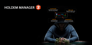 Pokerspieler, Hoodie, Pokerchips, Tracking Software