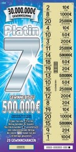 Rubbellos 500.000 Euro