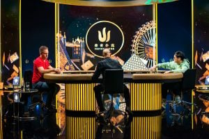 Justin Bonomo und Wai Kin Yong, Heads-up Poker