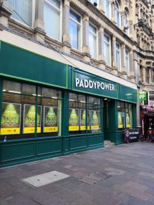 PaddyPower Wettbüro von außen