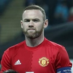 Wayne Rooney im Trikot voon Manchester United