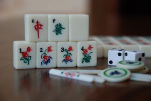 Mahjong, Steine, Würfel