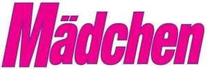 Logo der Zeitschrift Mädchen