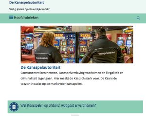 Webseite Kansspelautoriteit