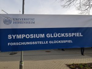 Plakat Symposium Glücksspiel