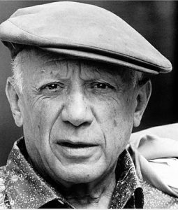 Pablo Picasso, spanischer Maler und Bildhauer