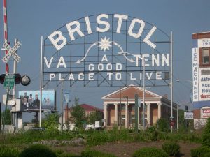 Bristol, Stadt, Schrift
