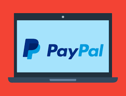 PayPal Logo auf Bildschirm