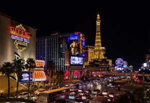 Las Vegas in der Nacht
