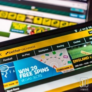 Screenshon Betfair Online Sportwetten