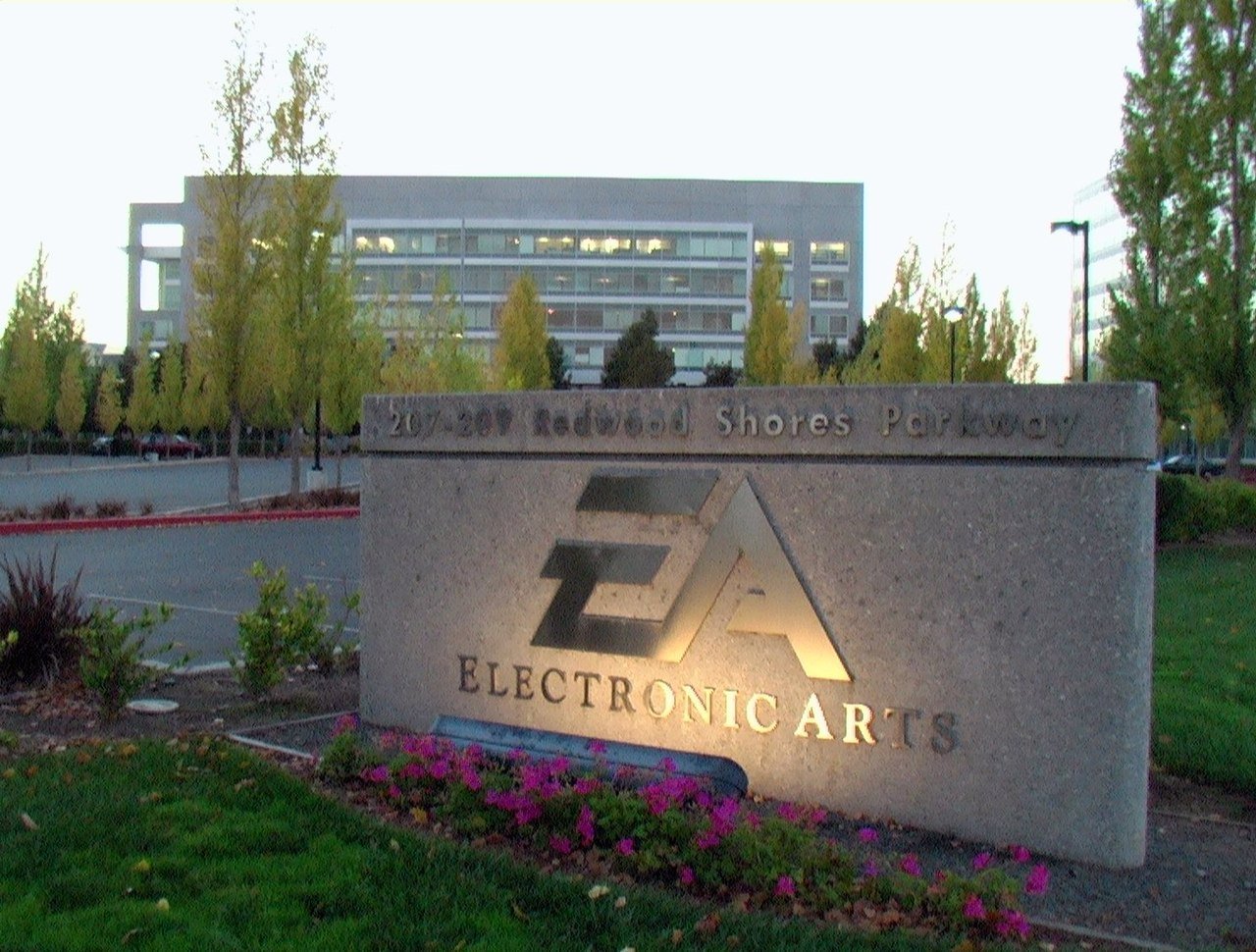 EA Hauptquartier Kalifornien|Logo Electronic Arts