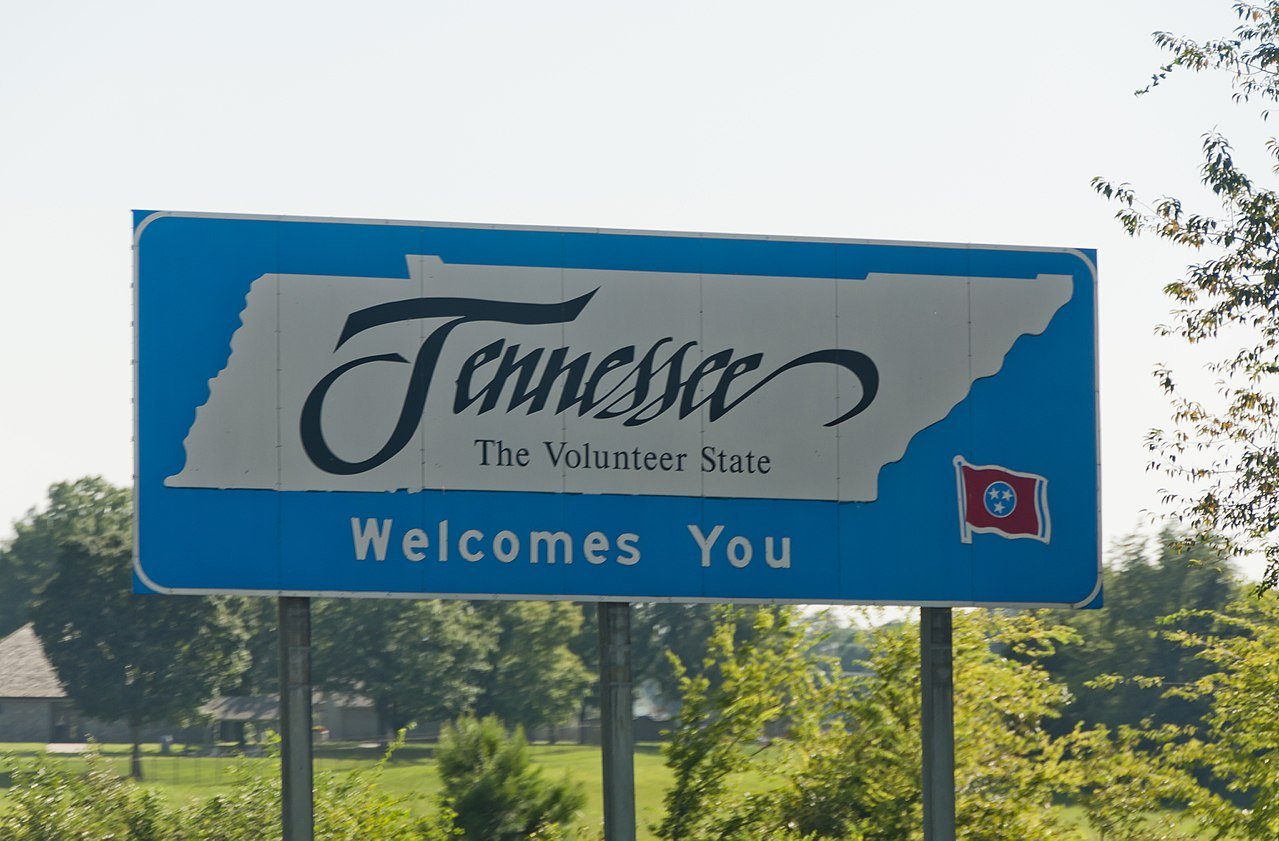 Tennessee Schild|||Wettbüro|Bill Lee