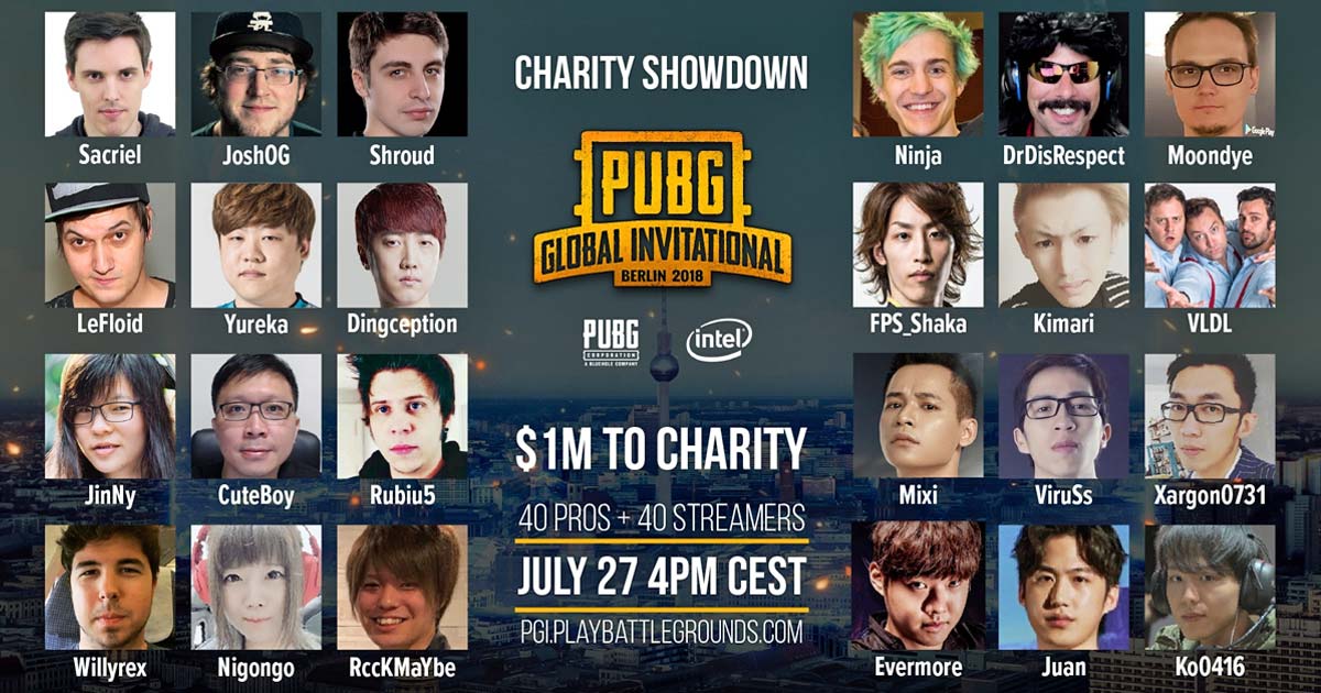 PGI Charity Showdown|PUBG-Game
