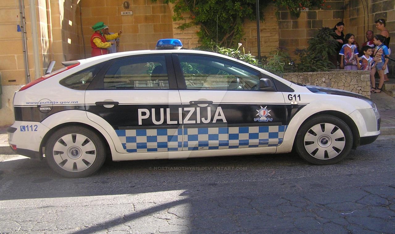 Polizeiwagen Malta