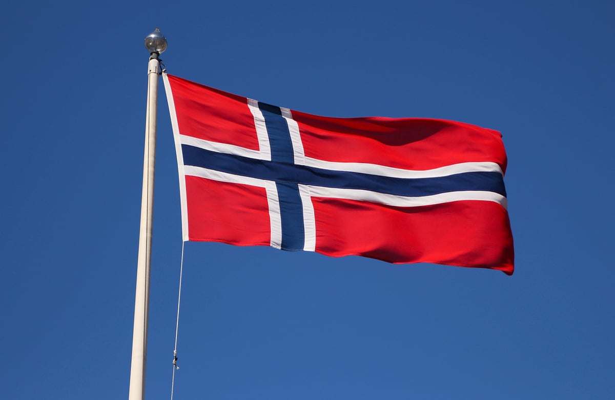 Norwegen Fahne