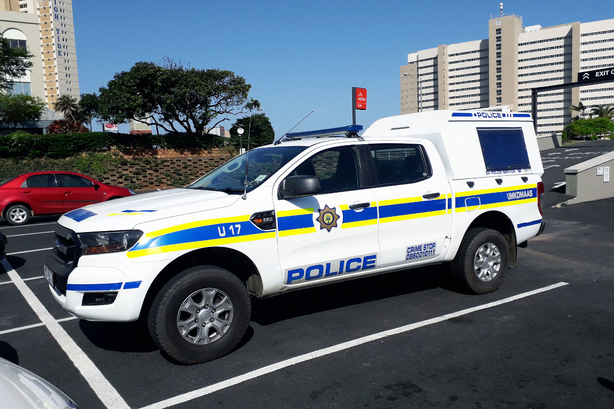 Polizeiwagen Südafrika