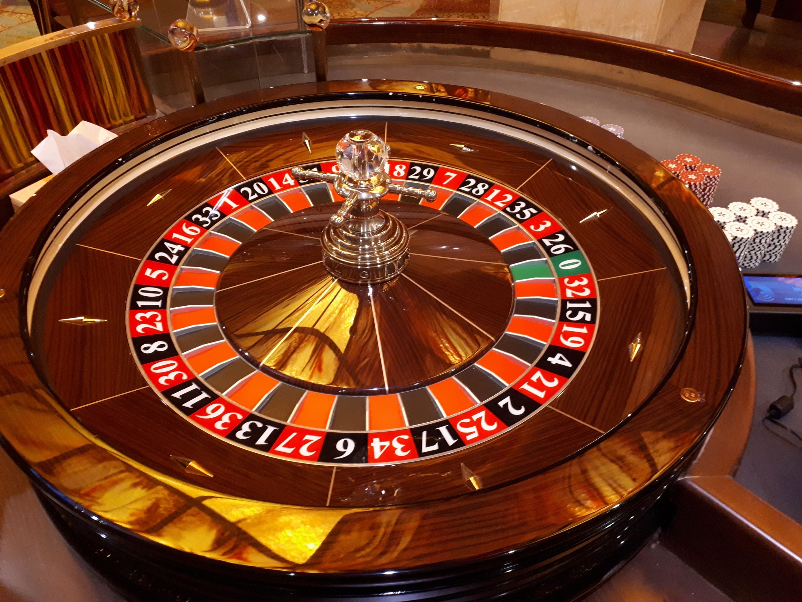 Roulette-Rad||Kassenbereich Online-Casino