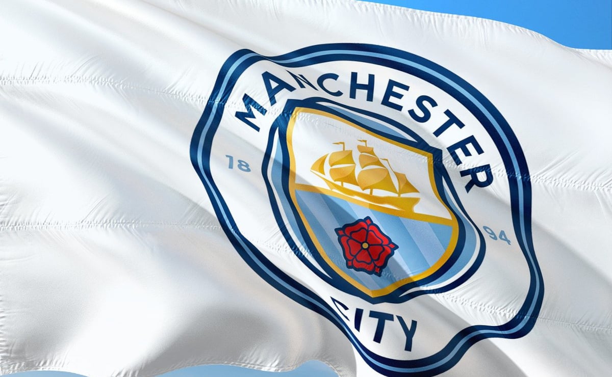 Manchester City Fahne