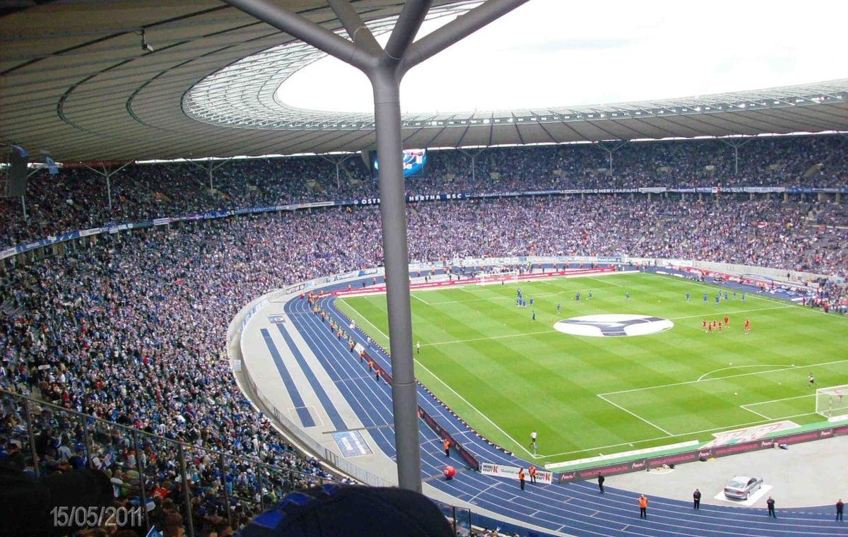 Fußball Berlin Olympiastadion