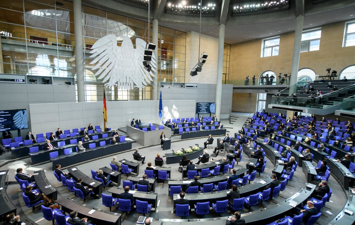 Plenarsaal Bundestag