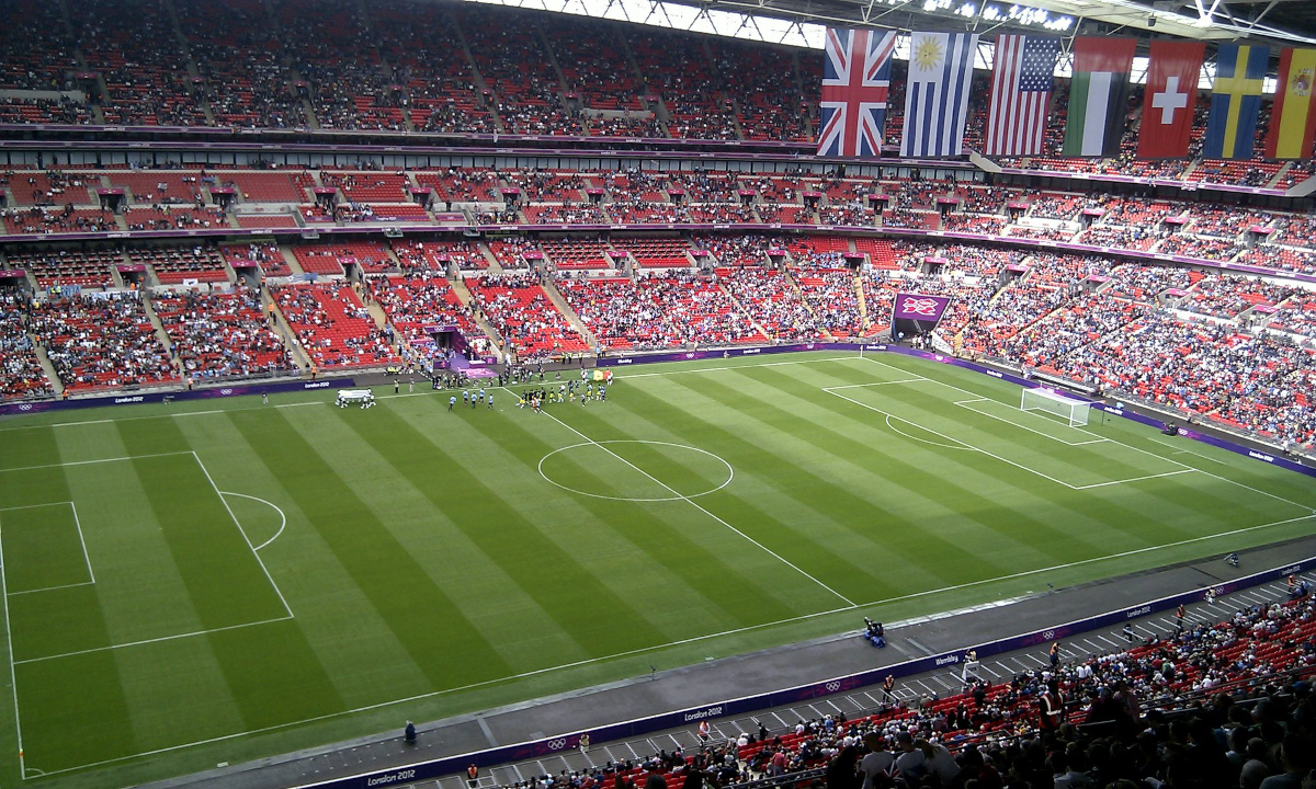 Wembley-Stadion Fans|Goldener Schuh Fußball