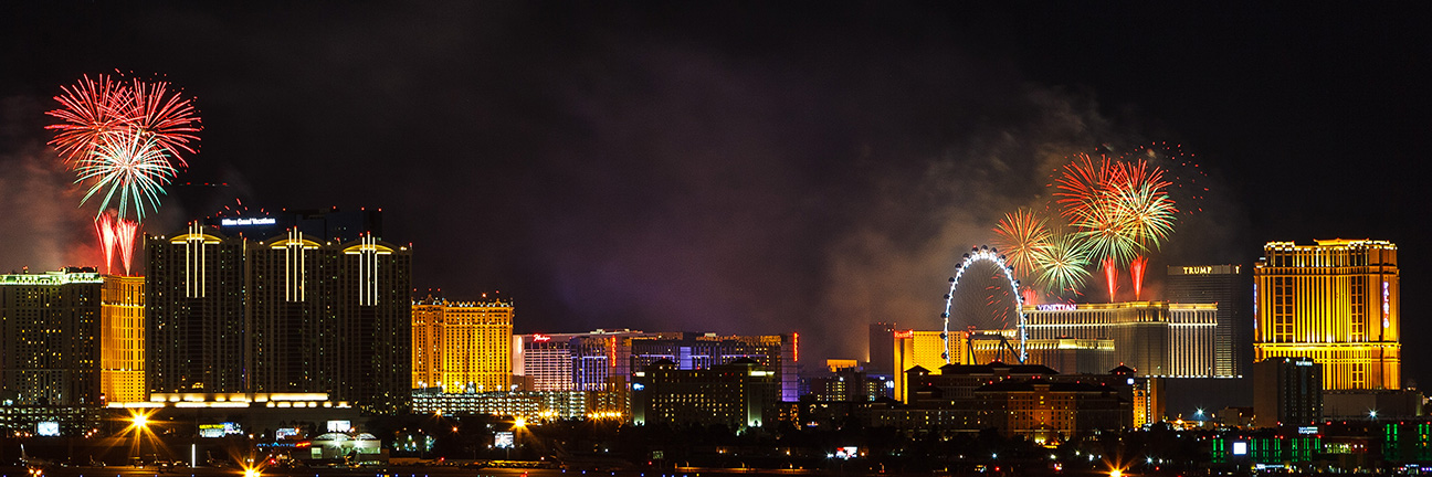 Las Vegas Feuerwerk