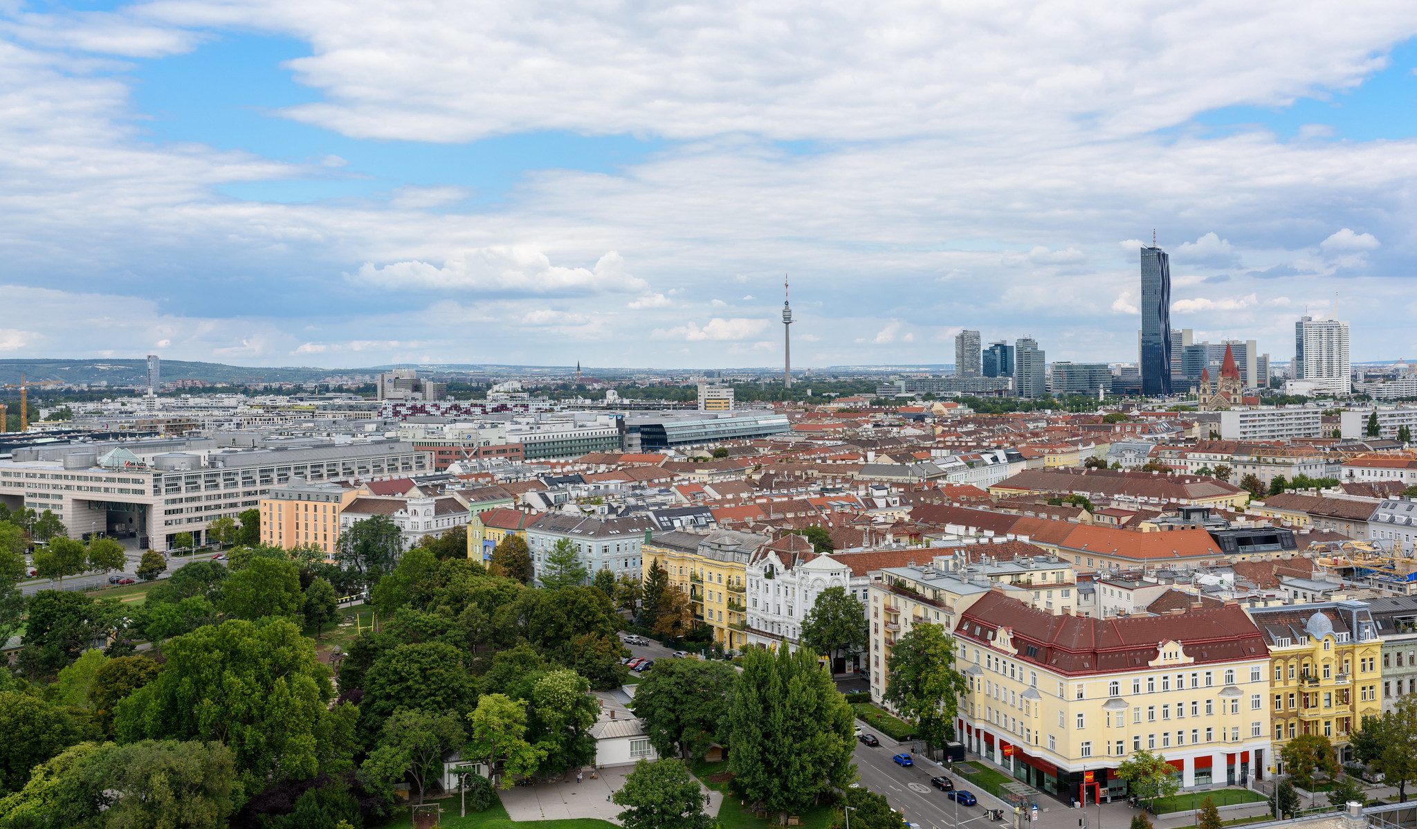 Wien aus der Luft