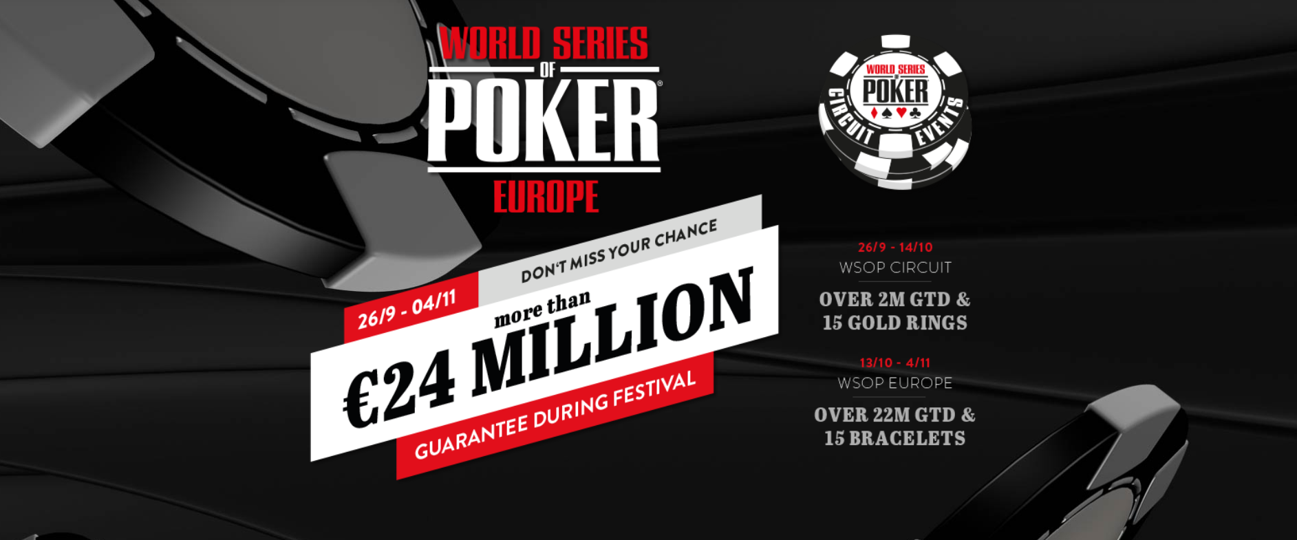 WSOPE 2019 Logo