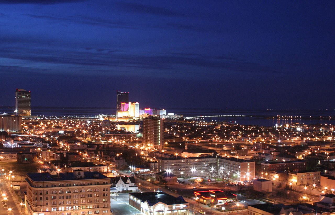 Atlantic City bei Nacht|Vincent Coppola