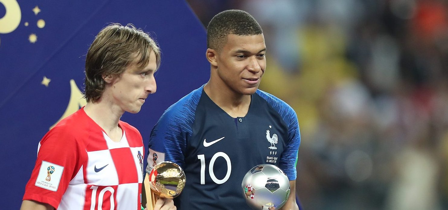 Luka Modrić und Kylian Mbappé|Ada Hegerberg