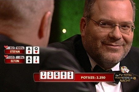 TV total Pokernacht Elton|Stefan Raab TV total Pokernacht