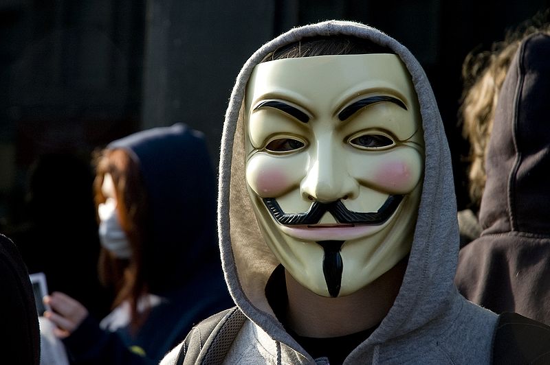 Guy Fawkes Maske