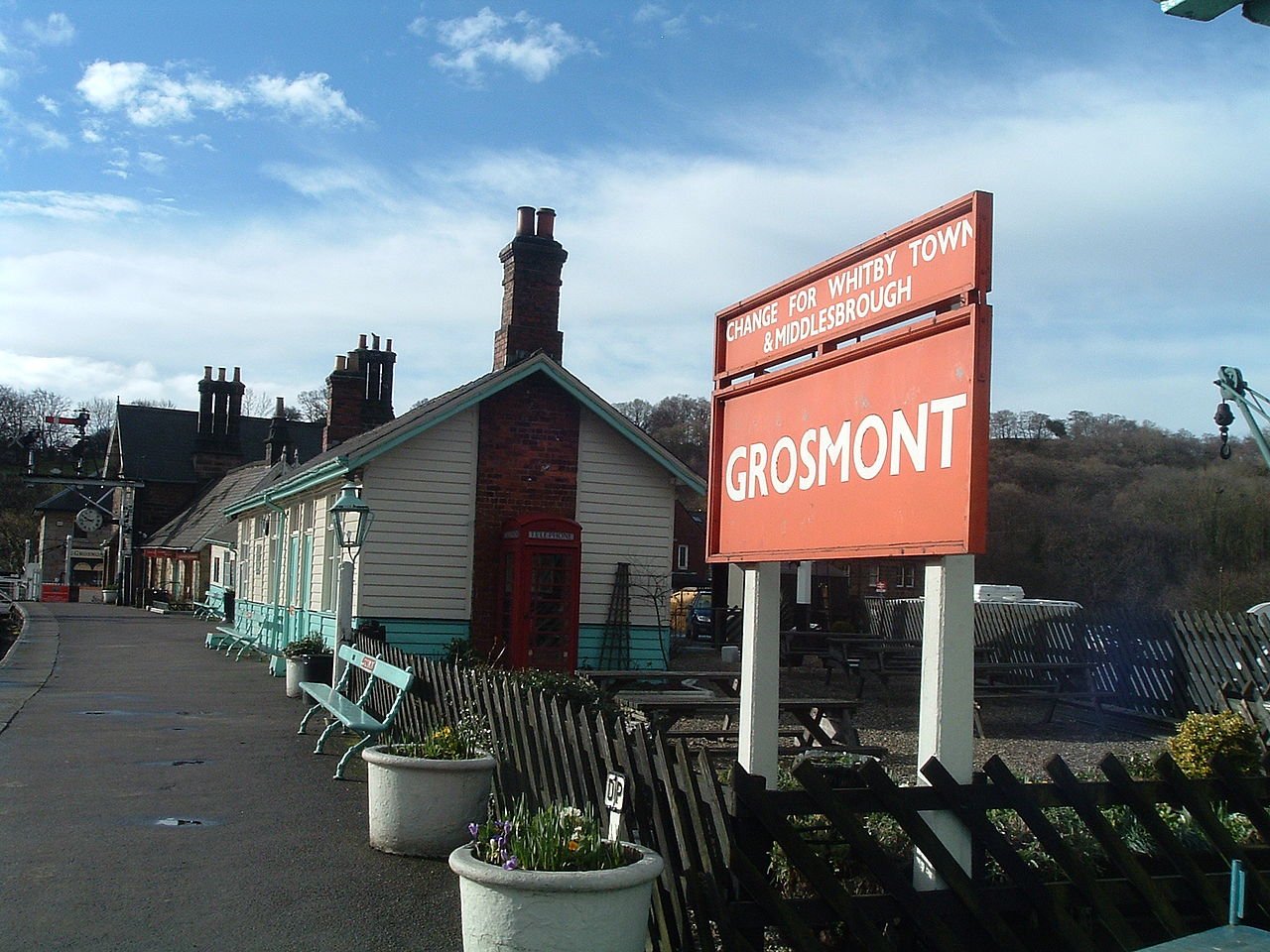 Bahnhof Grosmont|Lotterieschein