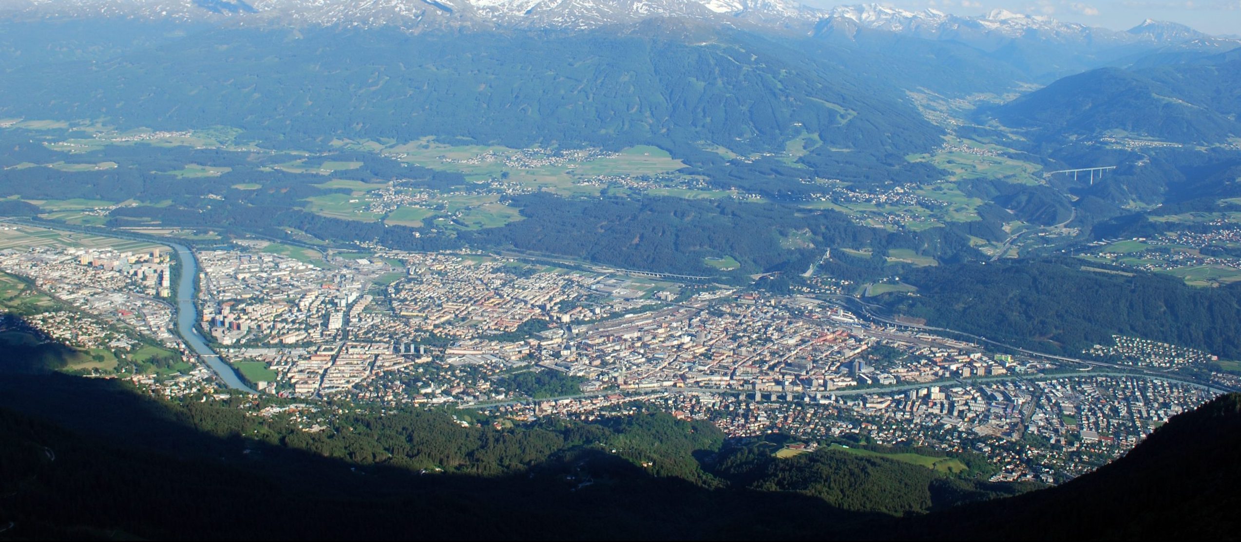 Innsbruck aus der Luft