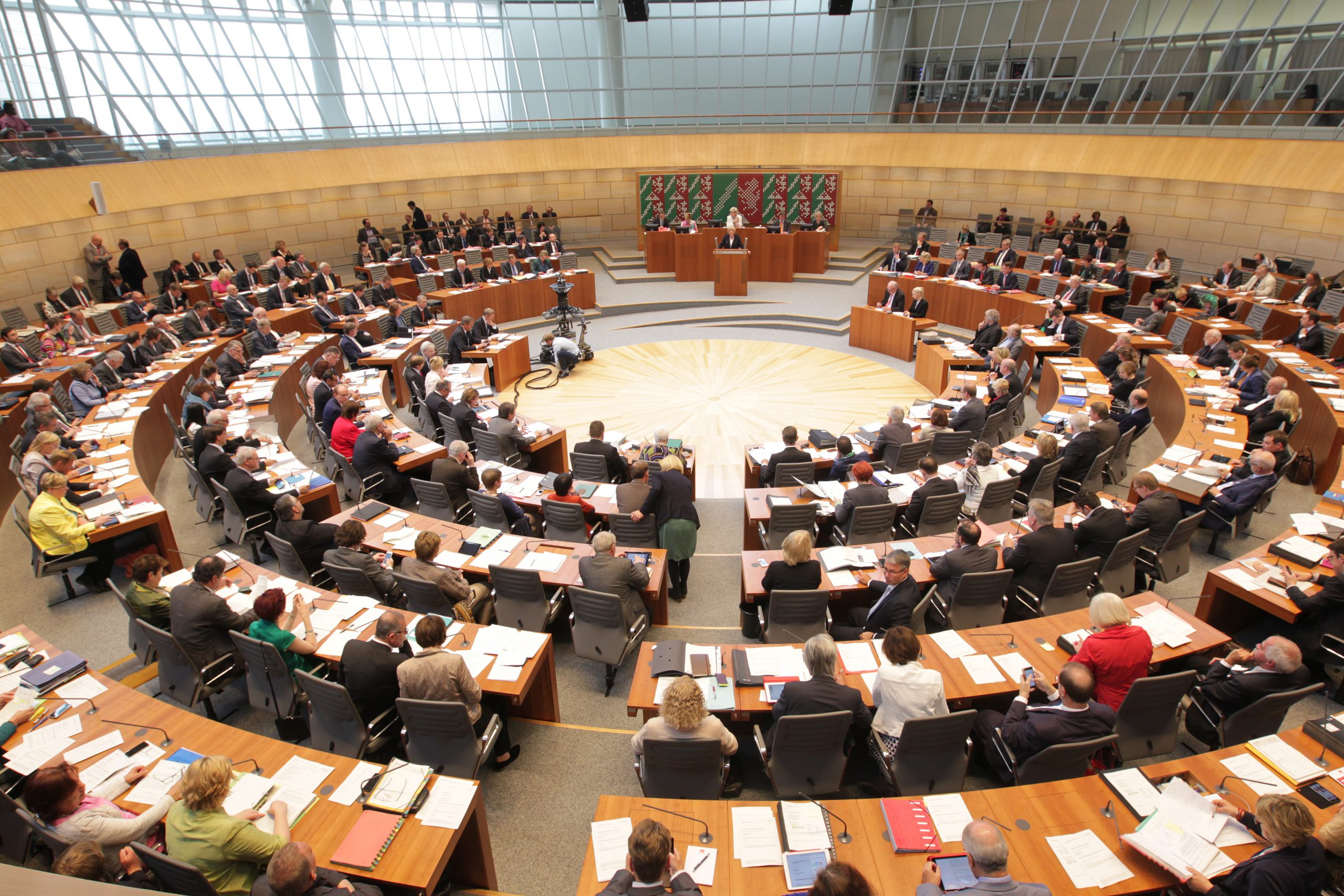 Landtag Nordrhein-Westfalen Plenarsaal|Renatus Zilles