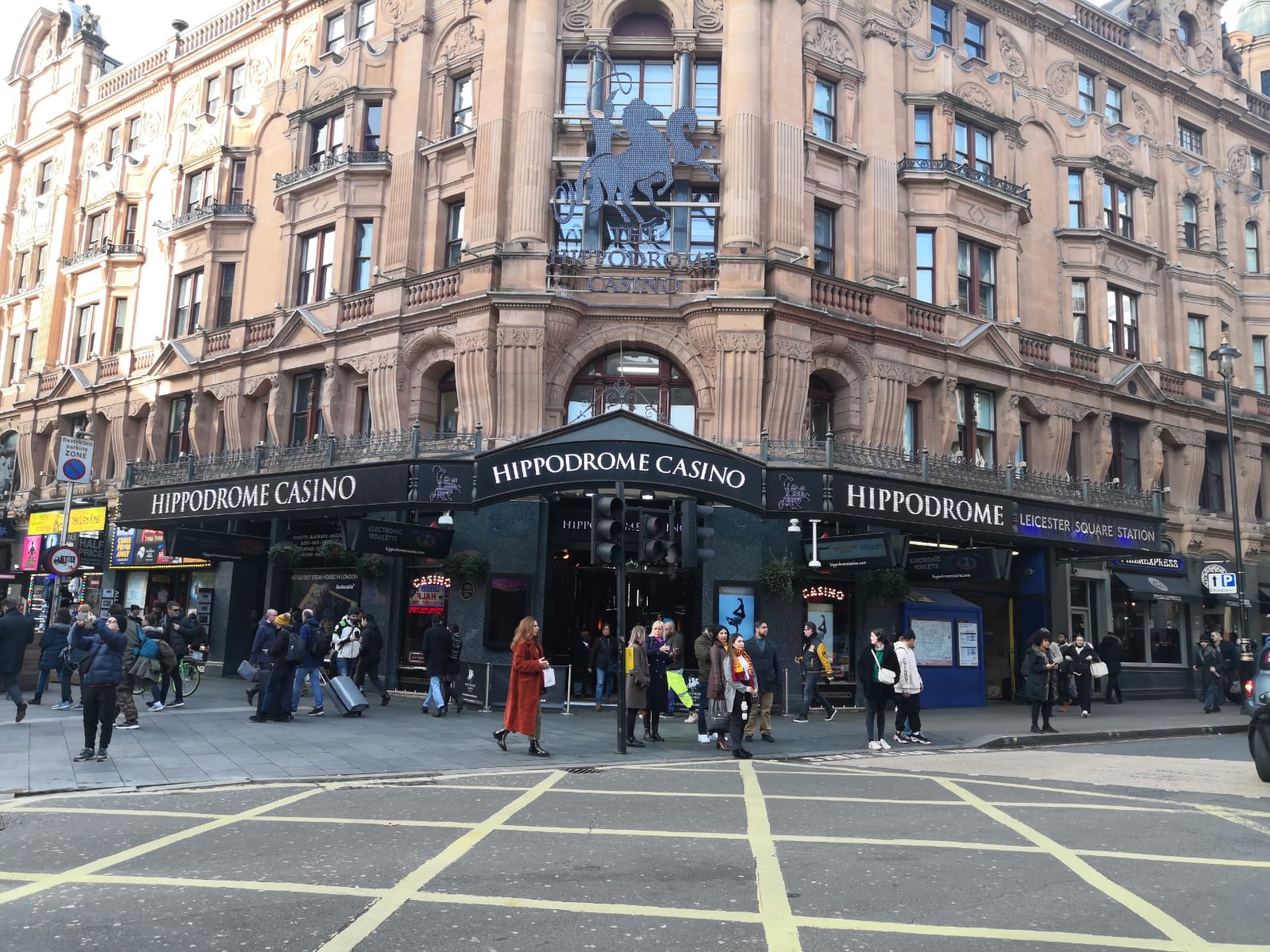 Hippodrome Casino in London Außenansicht