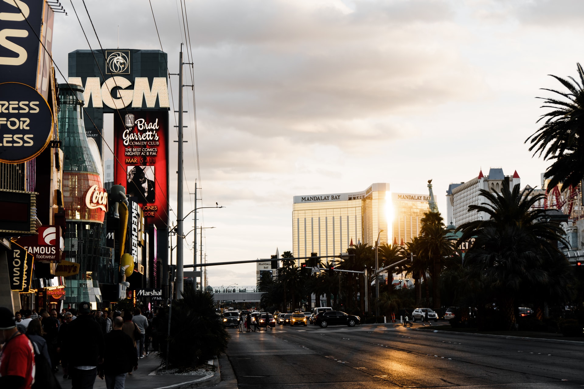 Las Vegas Straßenszene